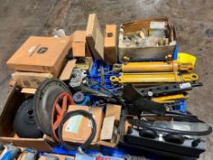 Pallet of Miscellaneous Parts. Located in Mt. Pleasant, IA