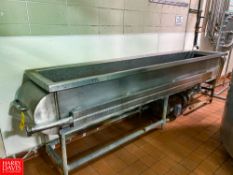 10' S/S COP Trough with Centrifugal Pump - Rigging Fee: $250
