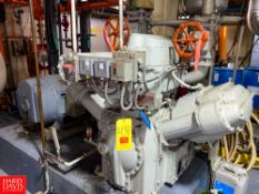 150 HP, 6-Cylinder Recypricated Ammonia Compressor, S/N: KF6-50761 - Rigging Fee: $2,500