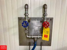S/S Hose Hook with Fittings - Rigging Fee: $150
