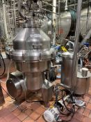 Alfa Laval S/S CIP Separator, Model: MRPX 314 - Rigging Fee: $1,800
