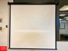 Projector Screen - Rigging Fee: $50