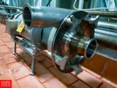 Fristam Centrifugal Pump, Model: FPR3541-205, S/N: FPR35411603698 with 5 HP 1,750 RPM Motor -