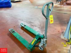 Pallet Jack - Rigging Fee: $50