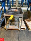 S/S Sink and Table Frame - Rigging Fee: $50