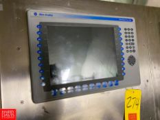Allen-Bradley PanelView 1250 Touch Screen Display - Rigging Fee: $150