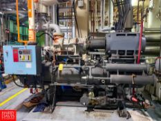 Mycom Ammonia Screw Compressor, Model: 200VLD, S/N: 2016076 with 300 HP Motor - Rigging Fee: $5,000