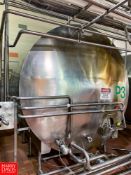 Ellett 5,000 Gallon (18,927 Liter) Horizontal S/S Tank (P3) - Rigging Fee: $3,200