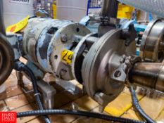 Fristam Centrifugal Pump, Model: FZX2150, S/N: FZX21500202051 with 1,750 RPM Motor - Rigging Fee: $