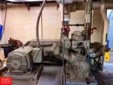 125 HP, 6-Cylinder Recypricated Ammonia Compressor, S/N: 22642 - Rigging Fee: $2,000