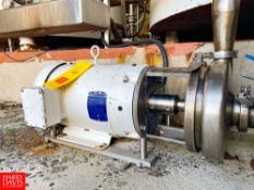 Centrifugal Pump with 7.5 HP 1,770 RPM Motor - Rigging Fee: $100