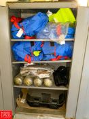 (4) Dupont Personal Protection Kits, (4) Compressed Air Tanks and (1) Scott Self-Contained Breathing