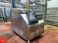 DeLaval Homogenizer, Model: MC18, S/N: 3746129 - Rigging Fee: $900