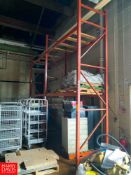Sections Pallet Racking, Dimensions = 12' Height x 8' Width - Rigging Fee: $150