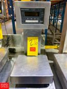 Weigh-Tronix Tabletop S/S Scale - Rigging Fee: $50