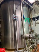 DCI 5,000 Gallon (18,927 Liter) S/S Silo, S/N: 83-D-29640-B with Horizontal Agitation (P10) -