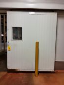 Cool Insulated Door on Track, 77