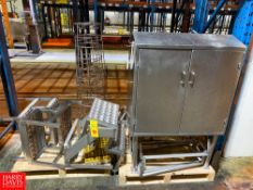 Assorted S/S Steps and Cabinet - Rigging Fee: $200