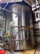 DCI 8,000 Gallon (30,283 Liter) Jacketed S/S Silo S/N: 83-D-29641-B with Horizontal Agitation (P7) -