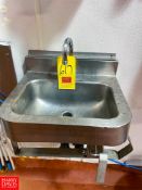 S/S Sink with Knee Control - Rigging Fee: $250
