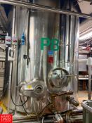 DCI 5,000 Gallon (18,927 Liter) S/S Silo, S/N: 83-D-29640-A with Horizontal Agitation (P8) - Rigging