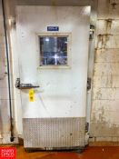 Zeroloc Electrically Heated Refrigerator Door Assembly, 38.5