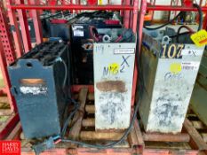 Assorted 24 Volt Batteries - Rigging Fee: $1,000
