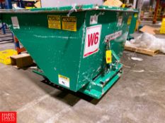 Self Dumping Hopper, 5' x 5' - Rigging Fee: $250