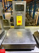 Silverline 50 LB Capacity Tabletop S/S Scale, Model: 3250 - Rigging Fee: $50