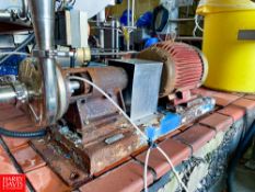 Centrifugal Pump, S/N: 28187 with 10 HP 3,500 RPM Motor - Rigging Fee: $200