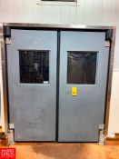 (2) Swinging Doors, 34