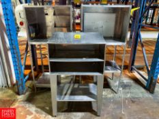 Assorted S/S Shelving - Rigging Fee: $200