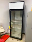 QBD Glass Front Refrigerator - Rigging Fee: $150