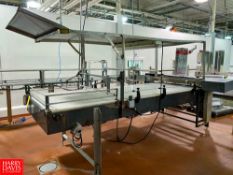 DeBagging Table with Motor and Control Panel 11' Length x 4' Width - Rigging Fee: $1,200