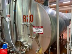 Mueller 5,250 Gallon (19,873 Liter) Horizontal S/S Tank with Vertical Agitation (R20) - Rigging Fee: