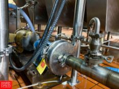 Tri-Clover Centrifugal Pump, Model: C216MD181, S/N: 7100 5 HP 3,450 RPM Motor - Rigging Fee: $100