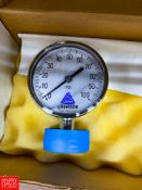 100 PSI Anderson S/S Gauge, S/N: 1129155 - Rigging Fee: $25