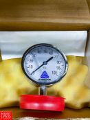 100 PSI Anderson S/S Gauge, S/N: 0906334 - Rigging Fee: $25