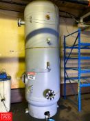 500 Gallon (1,893 Liter) Jacketed S/S Vertical Tank - Rigging Fee: $1,000
