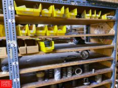 Assorted Pump Parts, Springs and Assorted Parts - Rigging Fee: $200