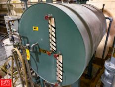 500 Gallon (1,892 Liter) Horizontal Tank - Rigging Fee: $4,500