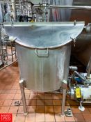 100 Gallon (378 Liter) S/S Tank - Rigging Fee: $150