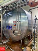 APV 5,800 Gallon (21,955 Liter) Horizontal S/S Tank (WR) - Rigging Fee: $3,200