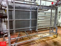 APV Pasteurization System with 3-Zone S/S Plate Heat Exchanger, 4-Pass 12' x 3