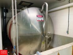 4,000 Gallon (15,141 Liter) S/S Horizontal Tank with Level Display Panel - Rigging Fee: $9,800