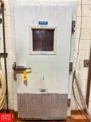 Zeroloc Electrically Heated Refrigerator Door Assembly, 38.5