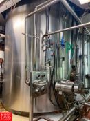 DCI 5,000 Gallon (18,927 Liter) S/S Silo, S/N: 83-D-29640-C with Horizontal Agitation (P9) - Rigging