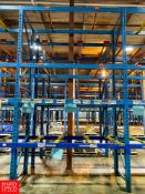 Sections Pallet Racking, Dimensions = 14' Height x 8.5' Width - Rigging Fee: $1,350