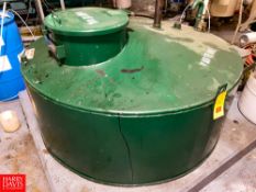 400 Gallon (1,514 Liter) Tidy Tanks Waste Oil Tank with Hinged Lid - Rigging Fee: $400
