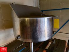 50 Gallon (189 Liters) S/S Tank with Hinged Lid - Rigging Fee: $150